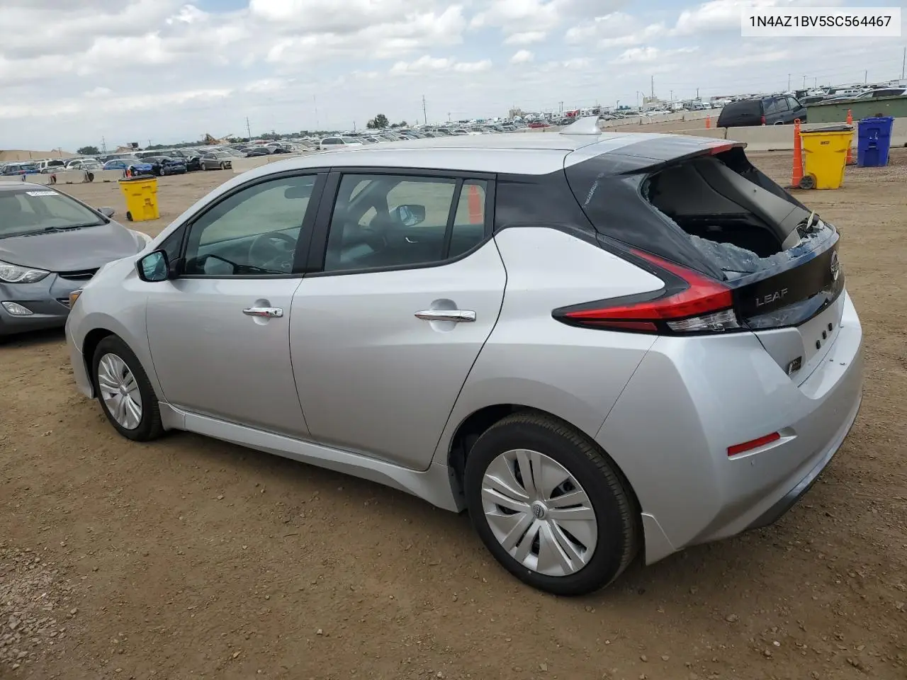 2025 Nissan Leaf S VIN: 1N4AZ1BV5SC564467 Lot: 61676065