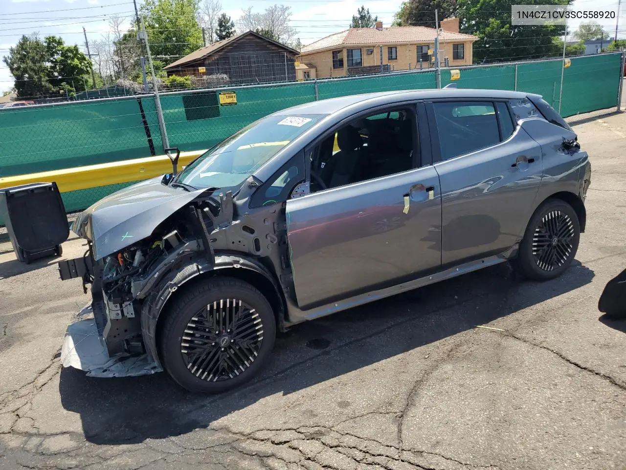 2025 Nissan Leaf Sv Plus VIN: 1N4CZ1CV3SC558920 Lot: 62343175