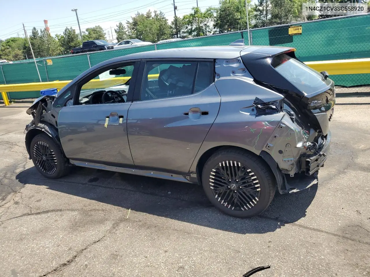 2025 Nissan Leaf Sv Plus VIN: 1N4CZ1CV3SC558920 Lot: 62343175