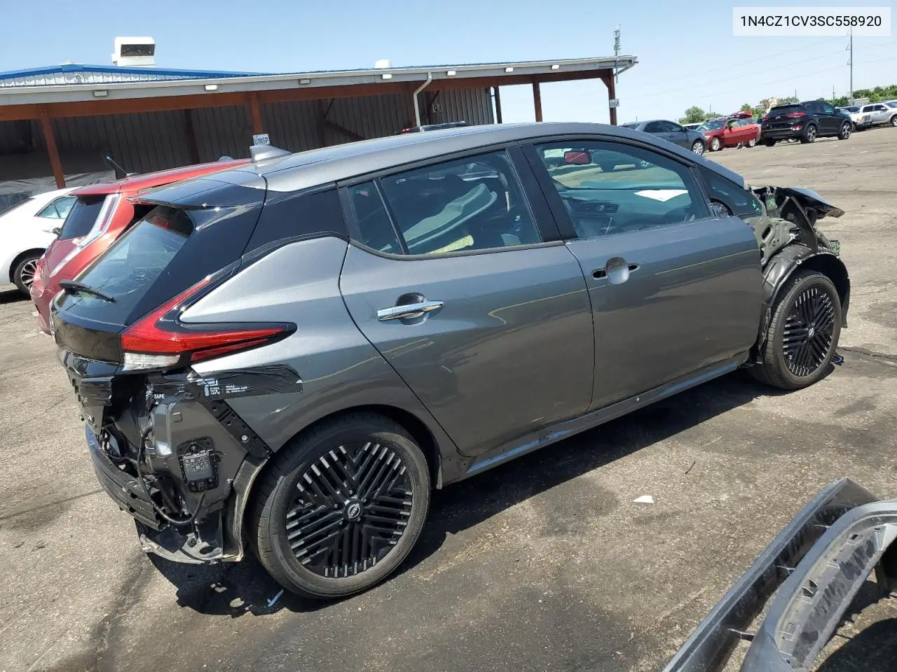 2025 Nissan Leaf Sv Plus VIN: 1N4CZ1CV3SC558920 Lot: 62343175