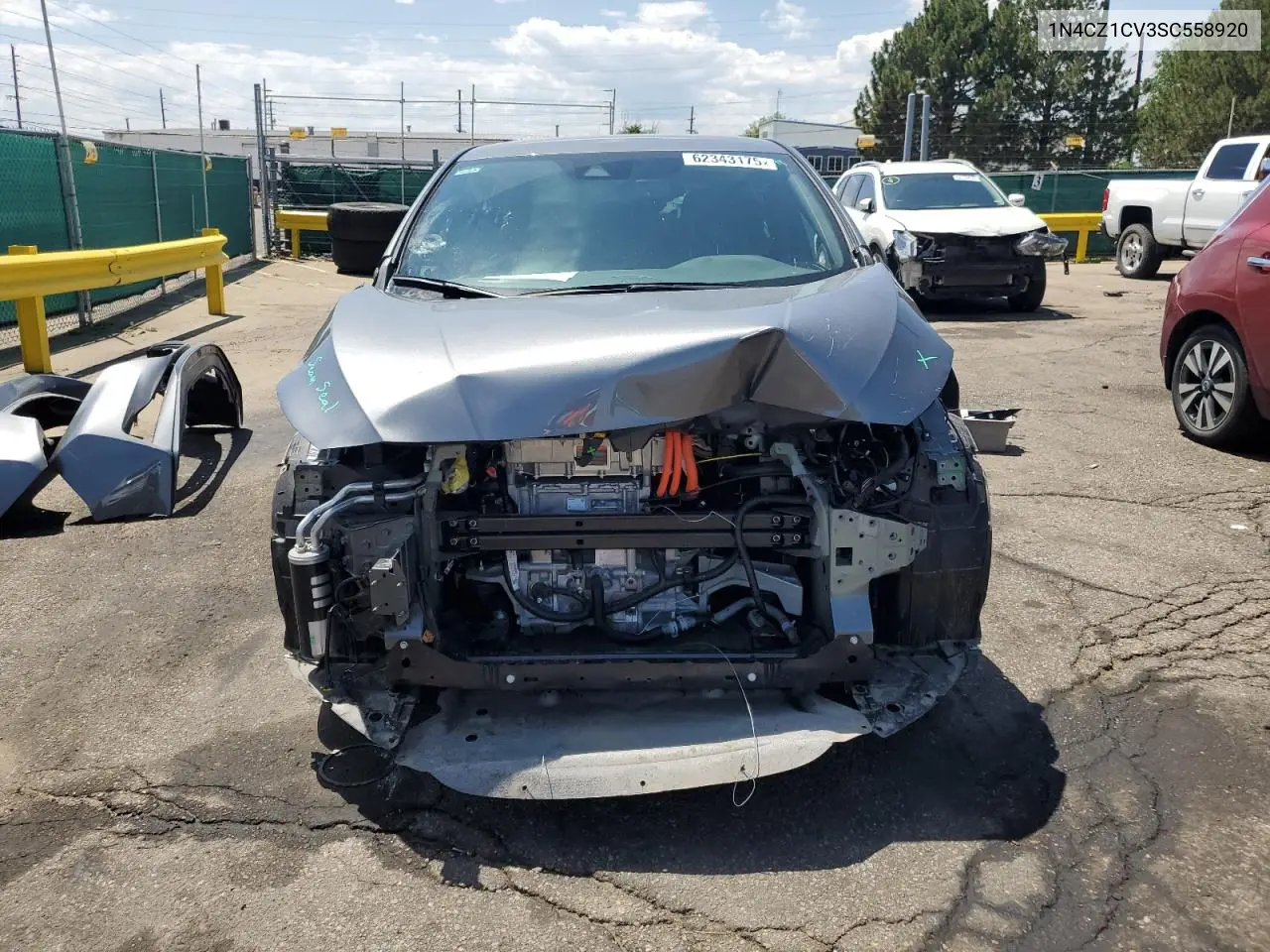 2025 Nissan Leaf Sv Plus VIN: 1N4CZ1CV3SC558920 Lot: 62343175