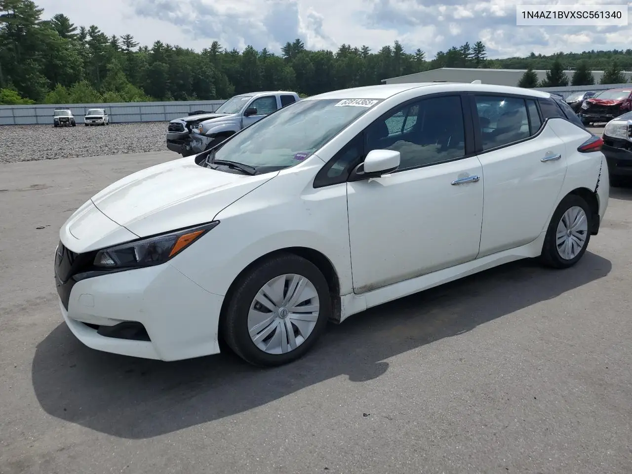 2025 Nissan Leaf S VIN: 1N4AZ1BVXSC561340 Lot: 62814365