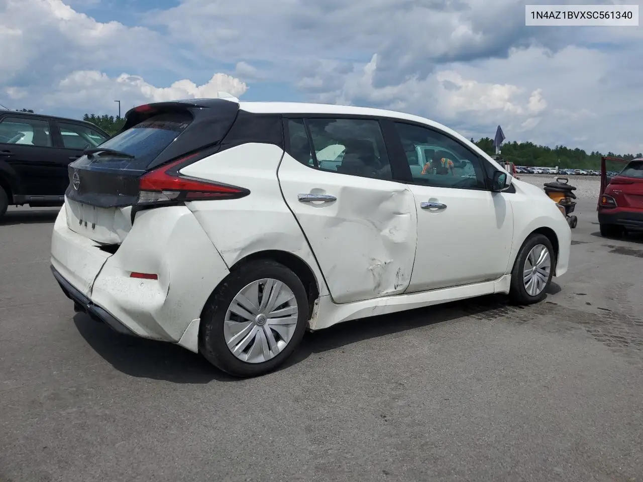 2025 Nissan Leaf S VIN: 1N4AZ1BVXSC561340 Lot: 62814365