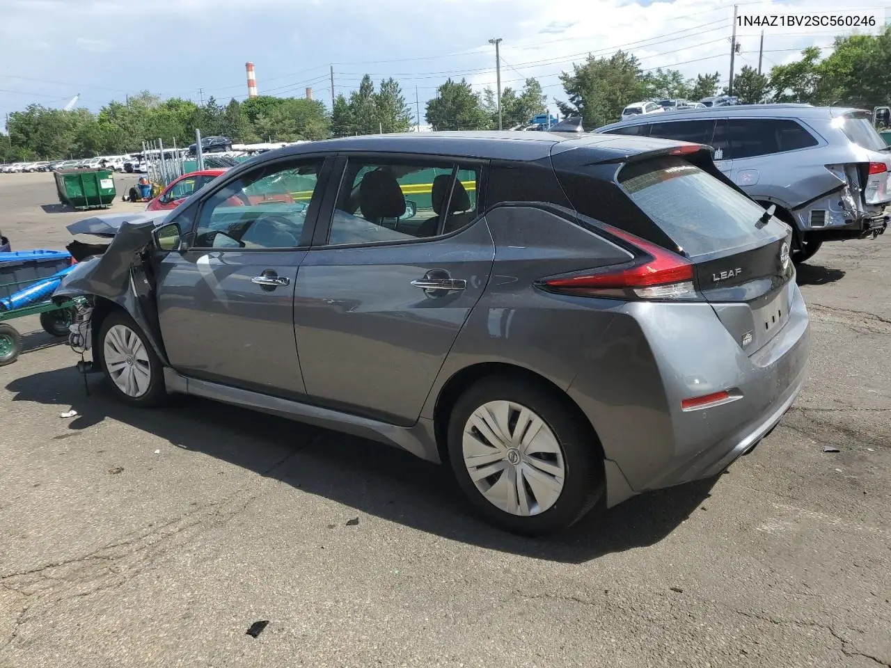 2025 Nissan Leaf S VIN: 1N4AZ1BV2SC560246 Lot: 63008945