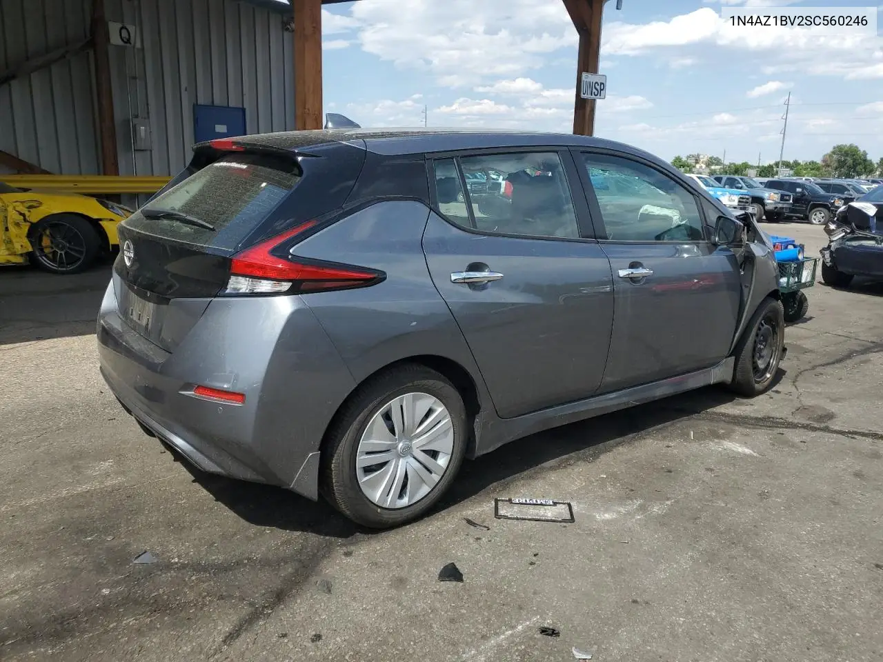 2025 Nissan Leaf S VIN: 1N4AZ1BV2SC560246 Lot: 63008945