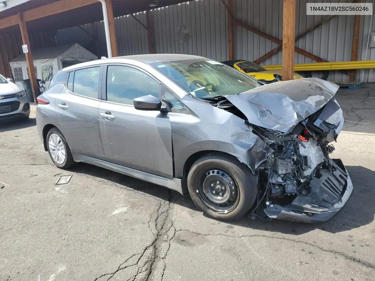 2025 Nissan Leaf S VIN: 1N4AZ1BV2SC560246 Lot: 63008945