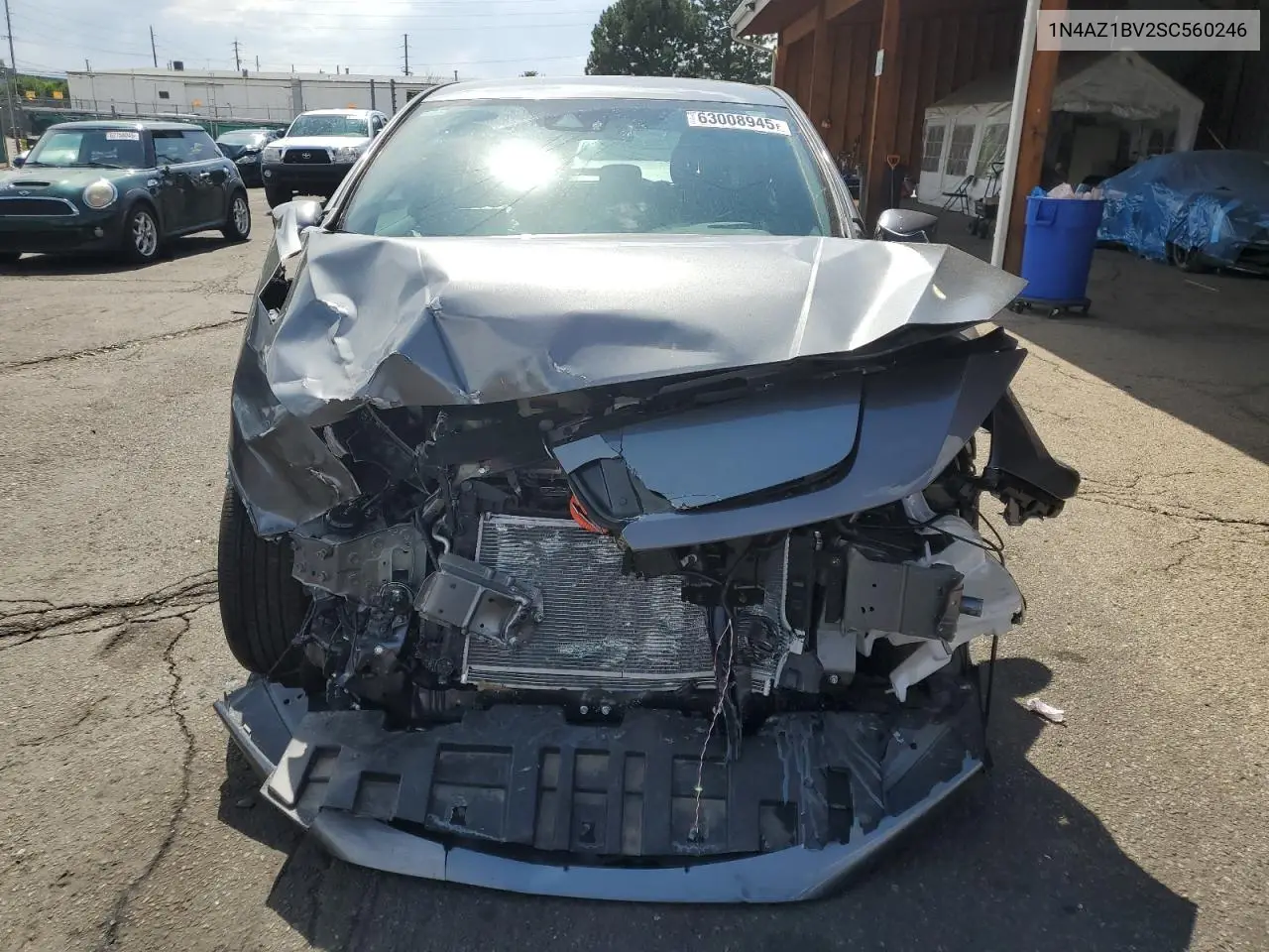2025 Nissan Leaf S VIN: 1N4AZ1BV2SC560246 Lot: 63008945