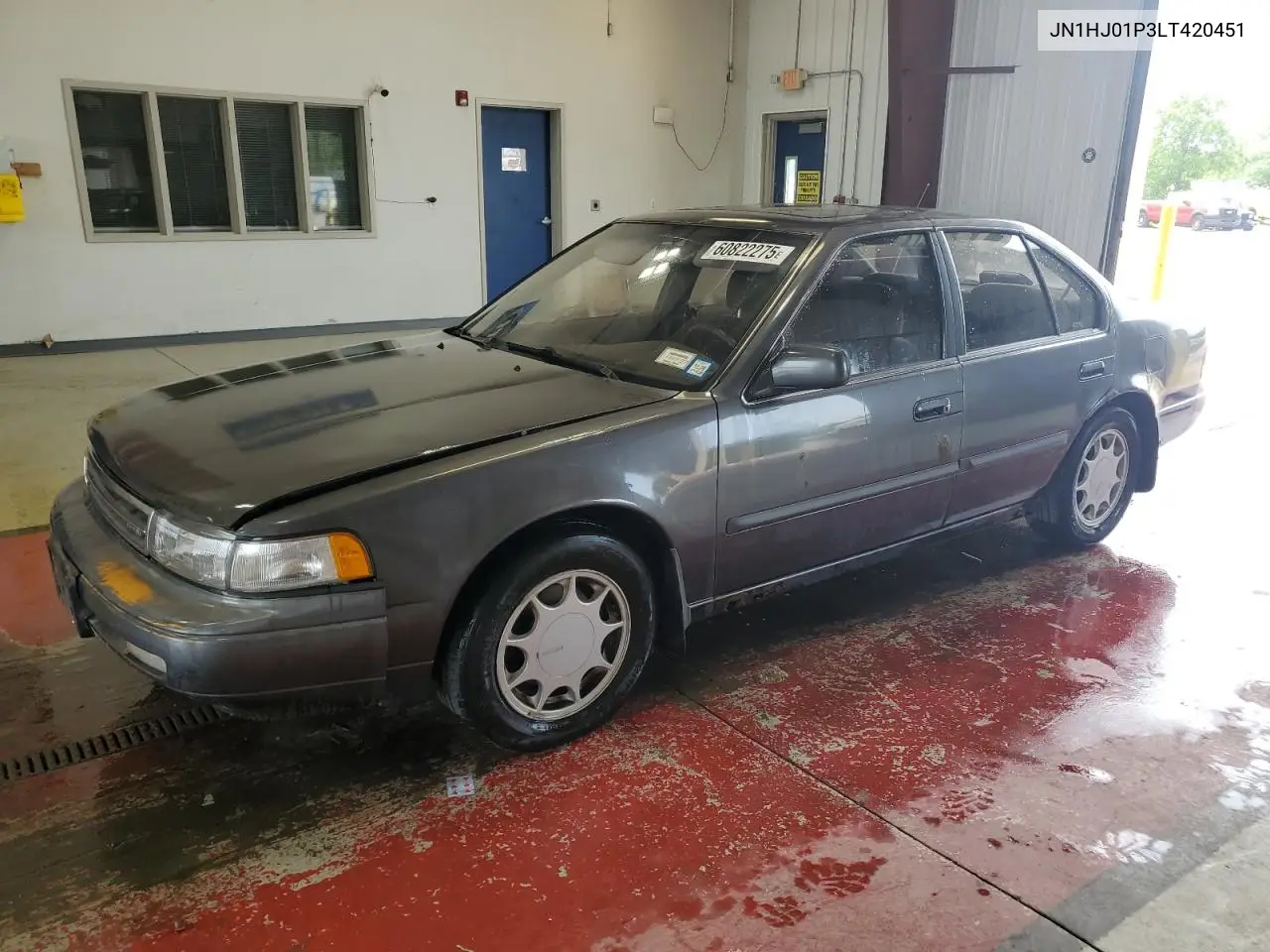 1990 Nissan Maxima VIN: JN1HJ01P3LT420451 Lot: 60822275