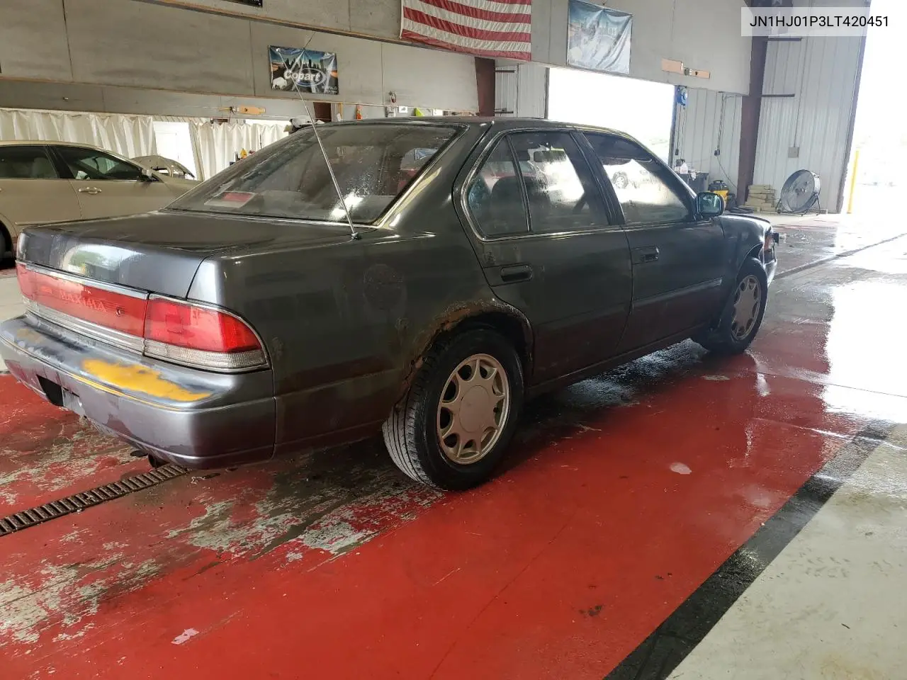 1990 Nissan Maxima VIN: JN1HJ01P3LT420451 Lot: 60822275