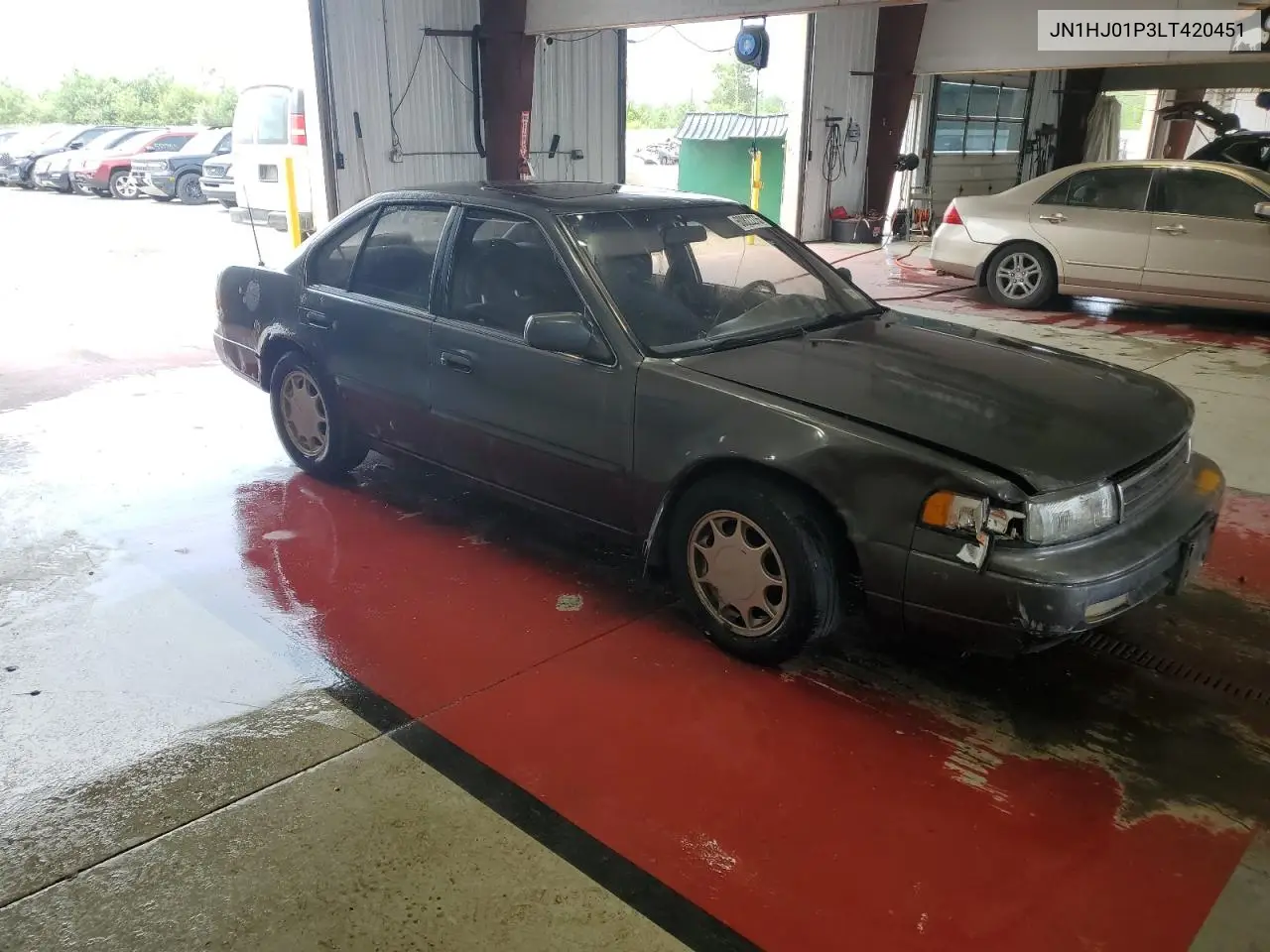 1990 Nissan Maxima VIN: JN1HJ01P3LT420451 Lot: 60822275