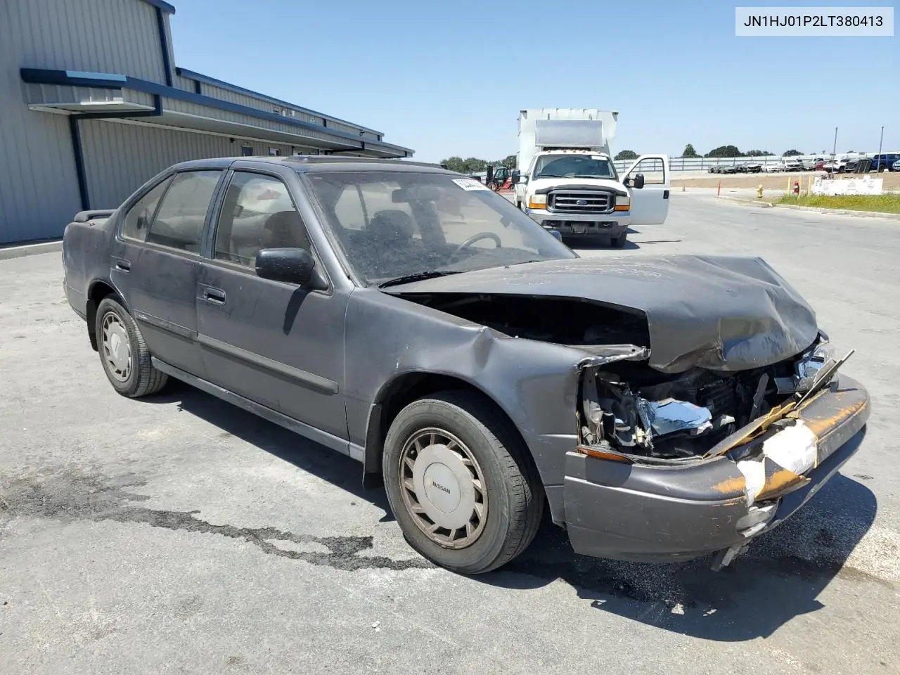 1990 Nissan Maxima VIN: JN1HJ01P2LT380413 Lot: 62397035