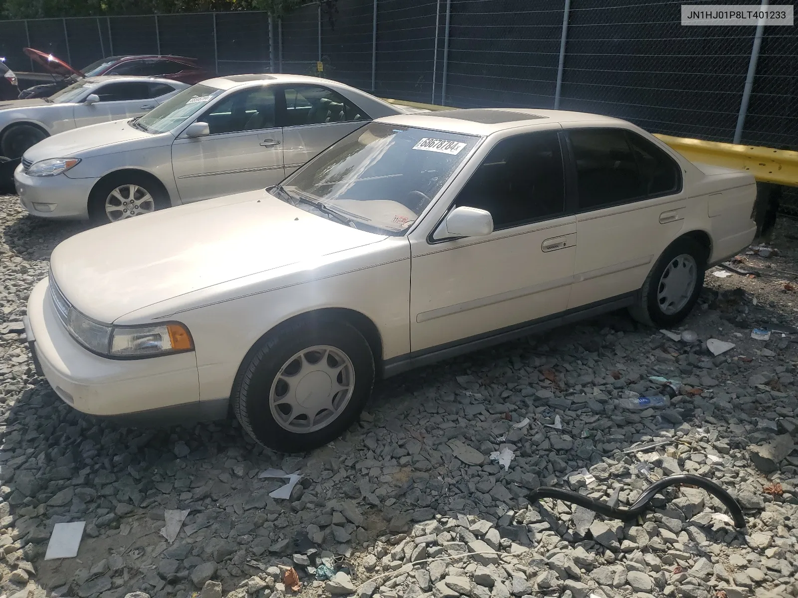 1990 Nissan Maxima VIN: JN1HJ01P8LT401233 Lot: 68678784