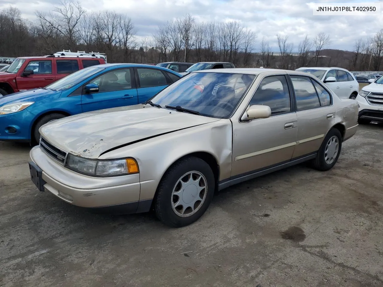 1990 Nissan Maxima VIN: JN1HJ01P8LT402950 Lot: 82714734