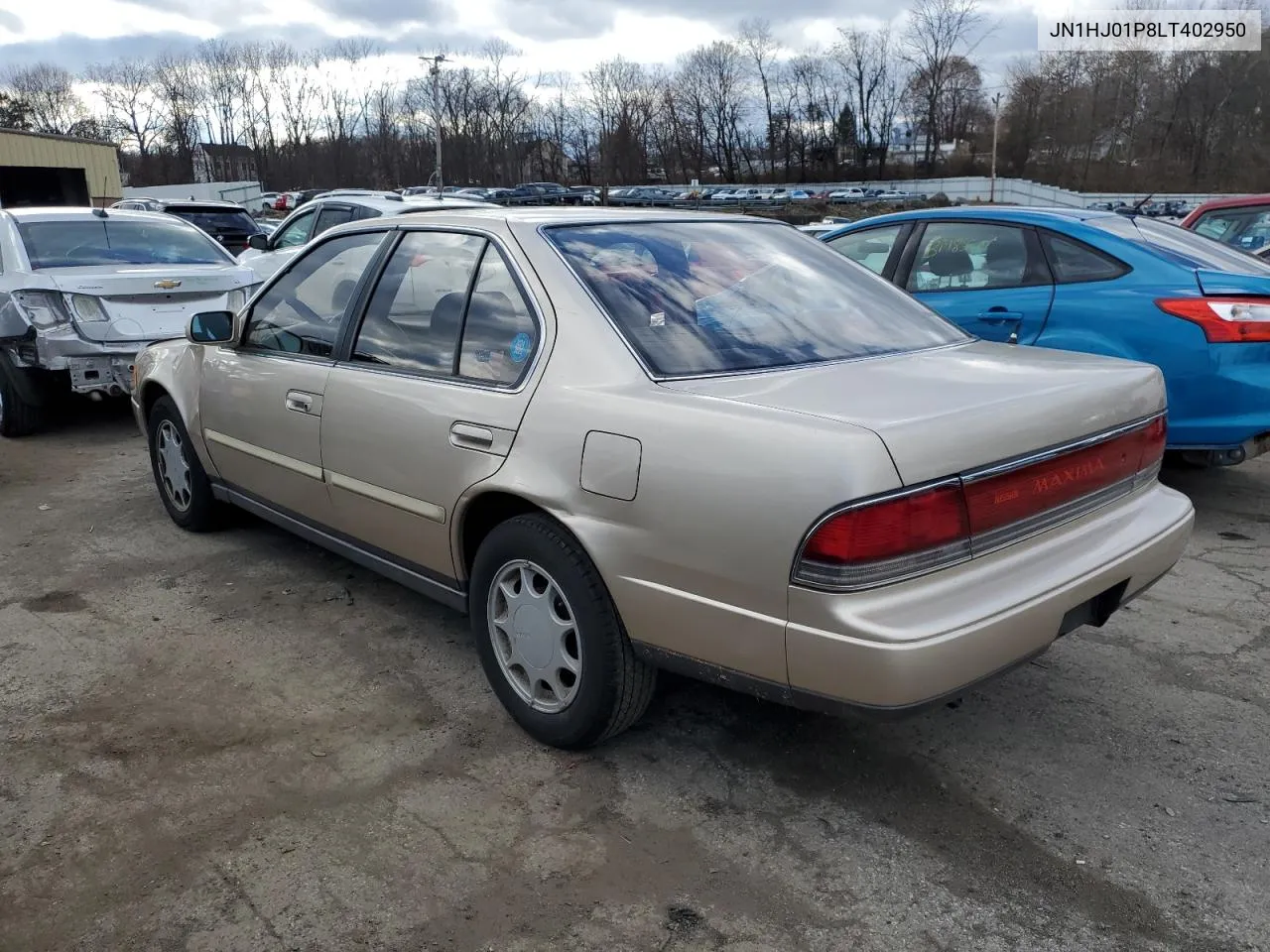1990 Nissan Maxima VIN: JN1HJ01P8LT402950 Lot: 82714734