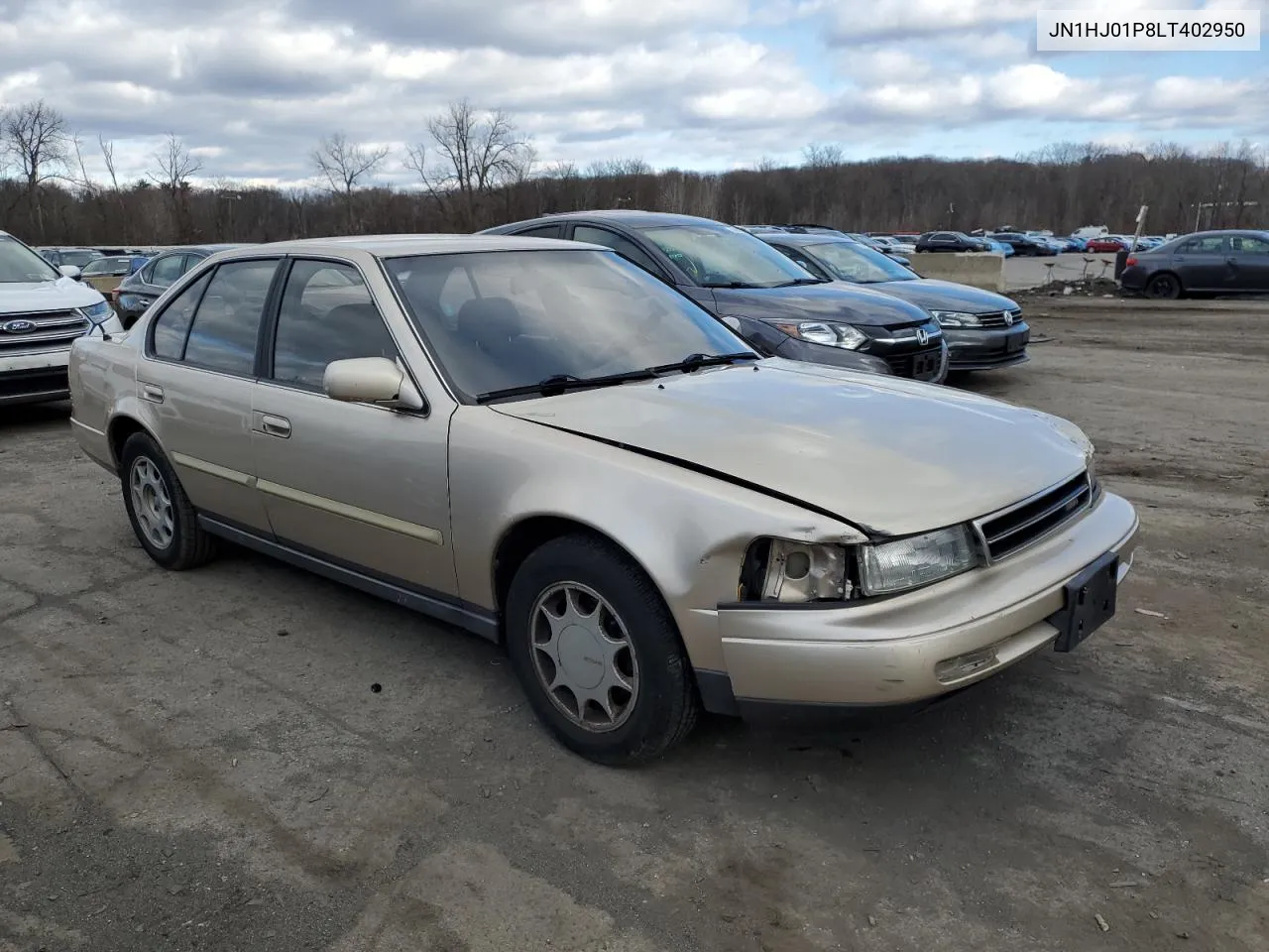 1990 Nissan Maxima VIN: JN1HJ01P8LT402950 Lot: 82714734