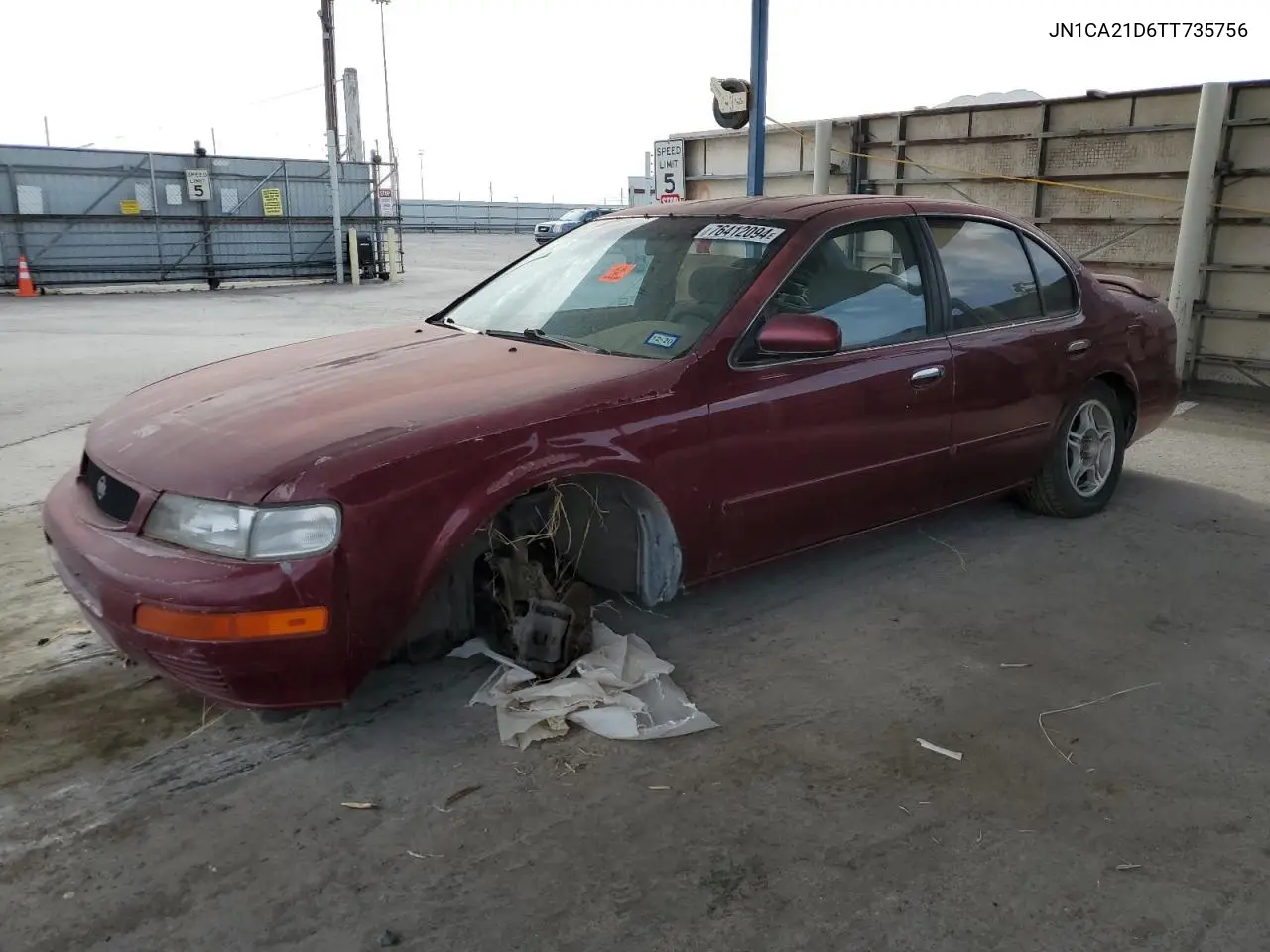 1996 Nissan Maxima Gle VIN: JN1CA21D6TT735756 Lot: 52925555