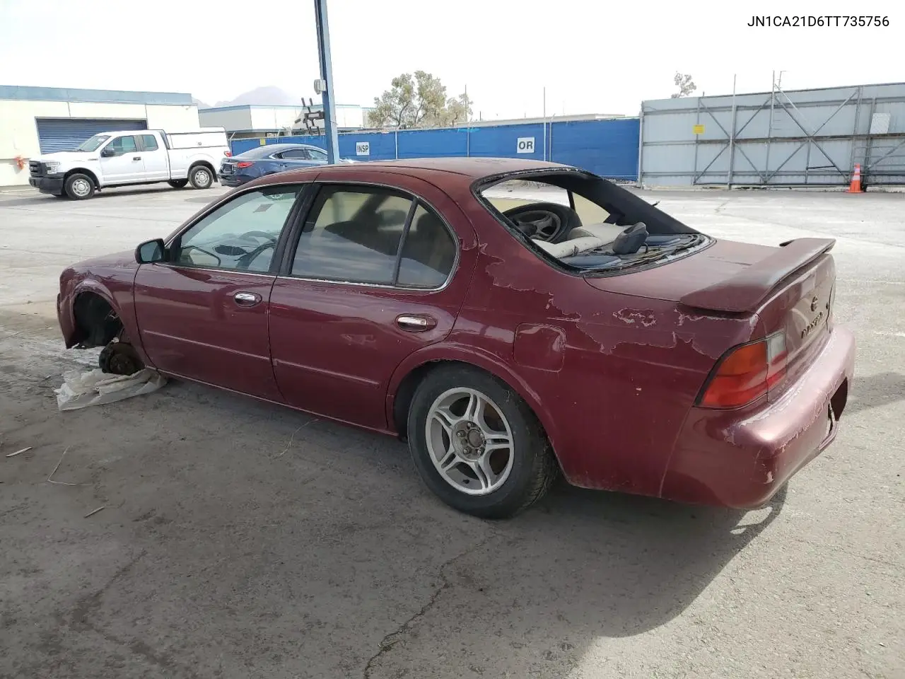 1996 Nissan Maxima Gle VIN: JN1CA21D6TT735756 Lot: 52925555