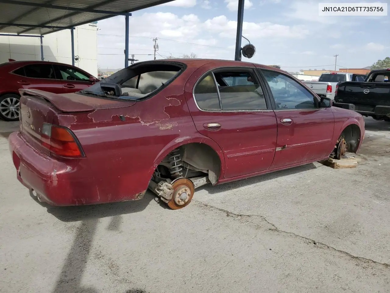 1996 Nissan Maxima Gle VIN: JN1CA21D6TT735756 Lot: 52925555