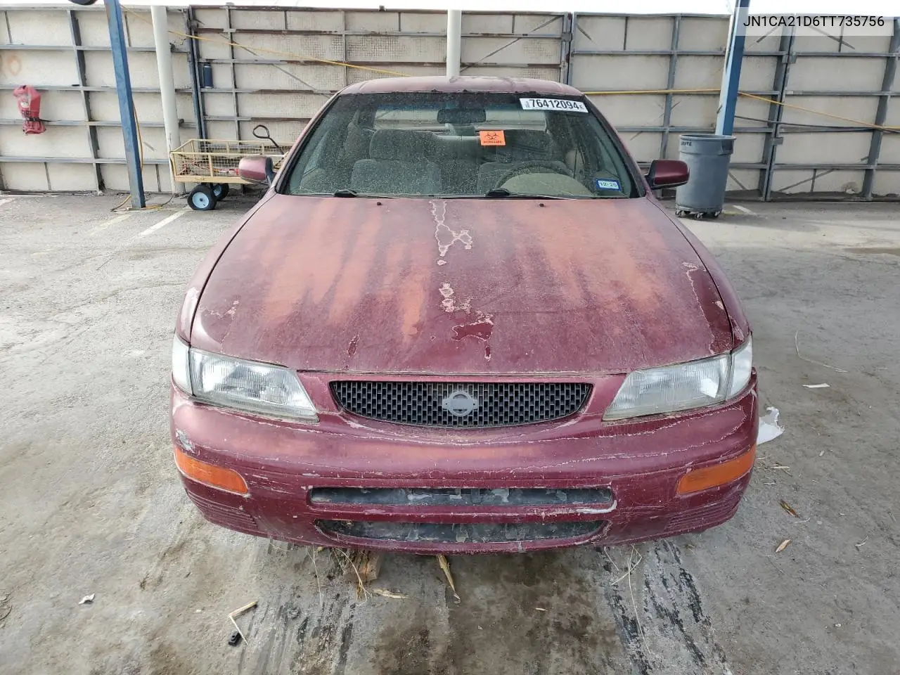 1996 Nissan Maxima Gle VIN: JN1CA21D6TT735756 Lot: 52925555