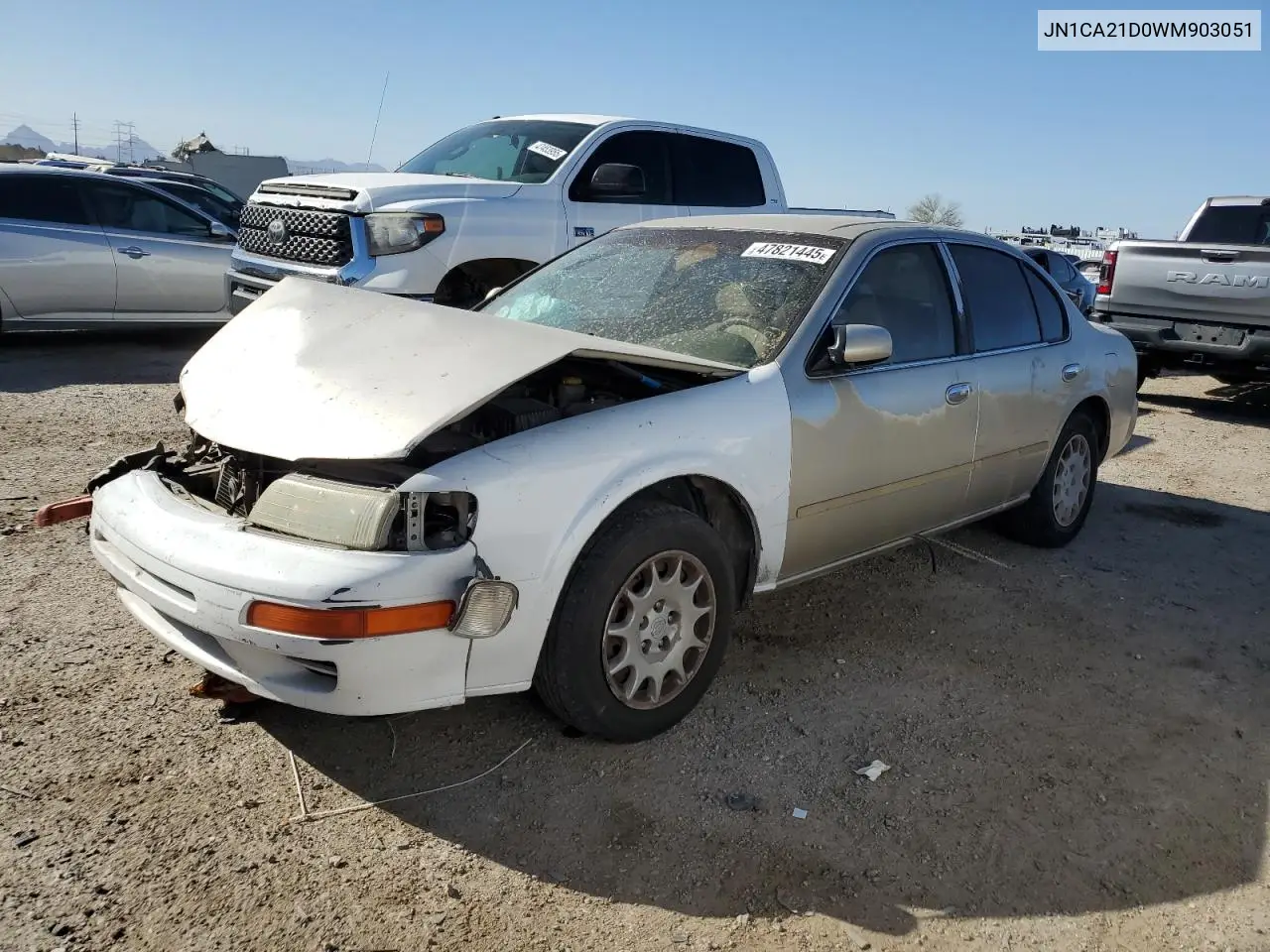 1998 Nissan Maxima Gle VIN: JN1CA21D0WM903051 Lot: 47821445