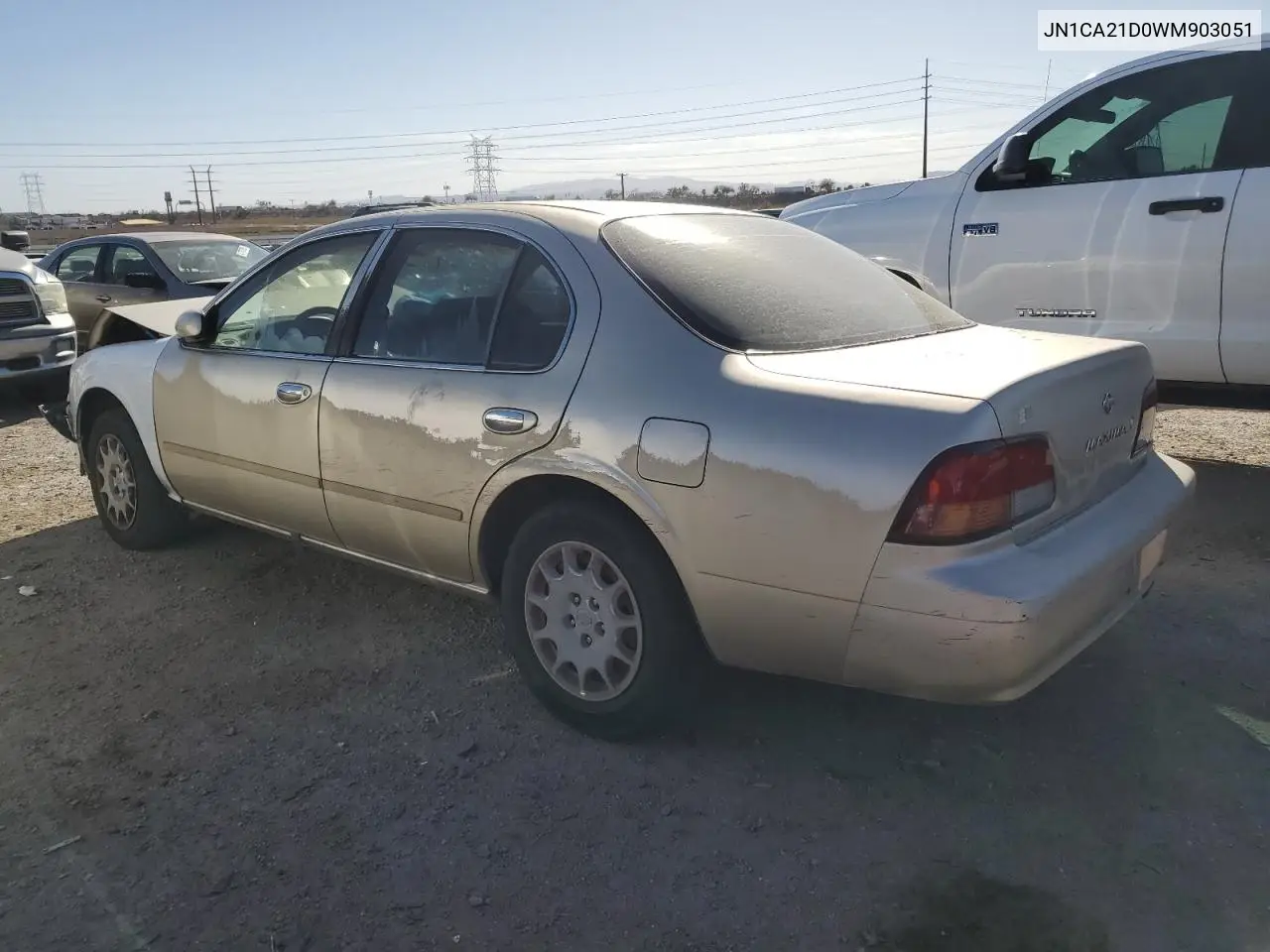 1998 Nissan Maxima Gle VIN: JN1CA21D0WM903051 Lot: 47821445