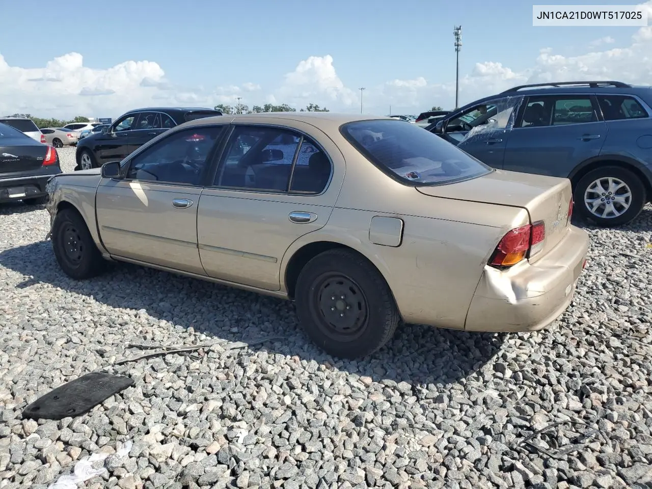 1998 Nissan Maxima Gle VIN: JN1CA21D0WT517025 Lot: 62724265