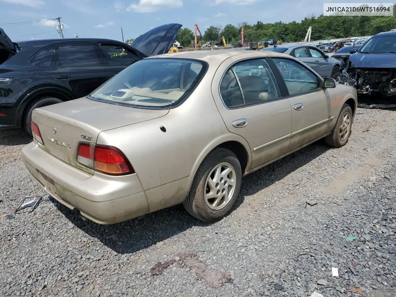 1998 Nissan Maxima Gle VIN: JN1CA21D6WT516994 Lot: 65836565