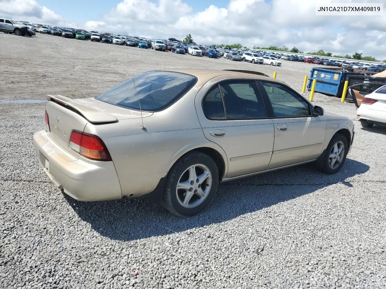 1999 Nissan Maxima Gle VIN: JN1CA21D7XM409819 Lot: 56828065