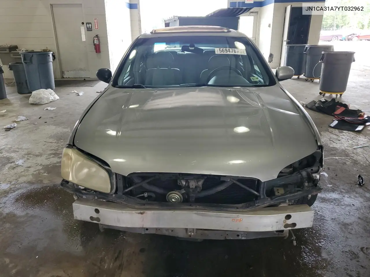 2000 Nissan Maxima Gle VIN: JN1CA31A7YT032962 Lot: 56947675