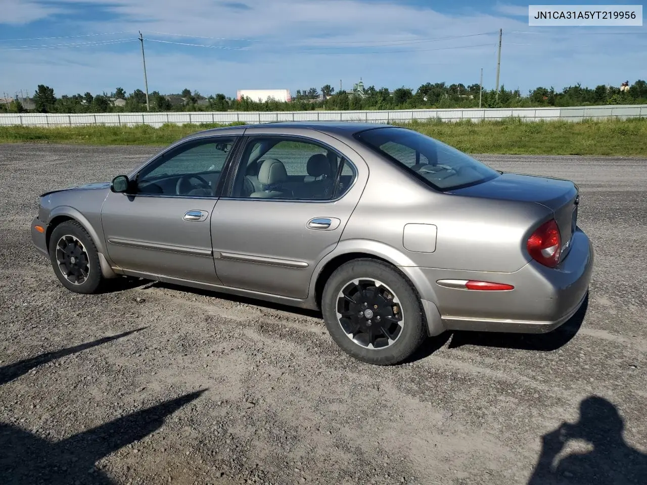 2000 Nissan Maxima Gle VIN: JN1CA31A5YT219956 Lot: 65221415