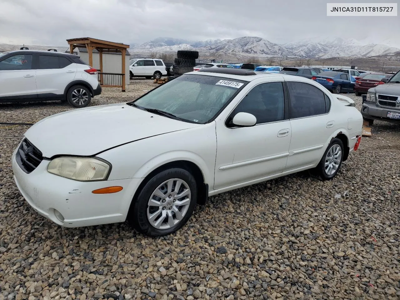 2001 Nissan Maxima Gxe VIN: JN1CA31D11T815727 Lot: 41459175