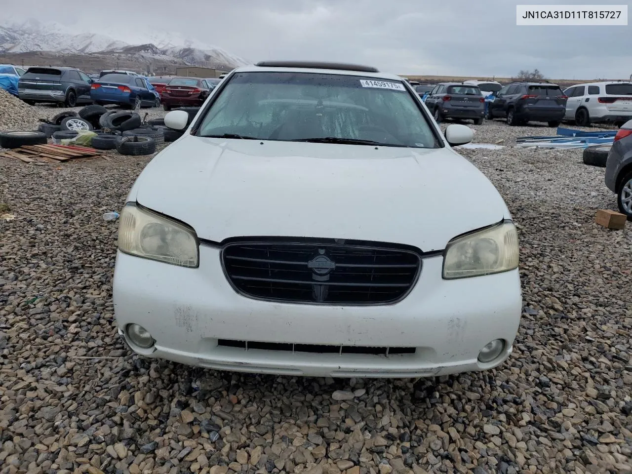 2001 Nissan Maxima Gxe VIN: JN1CA31D11T815727 Lot: 41459175