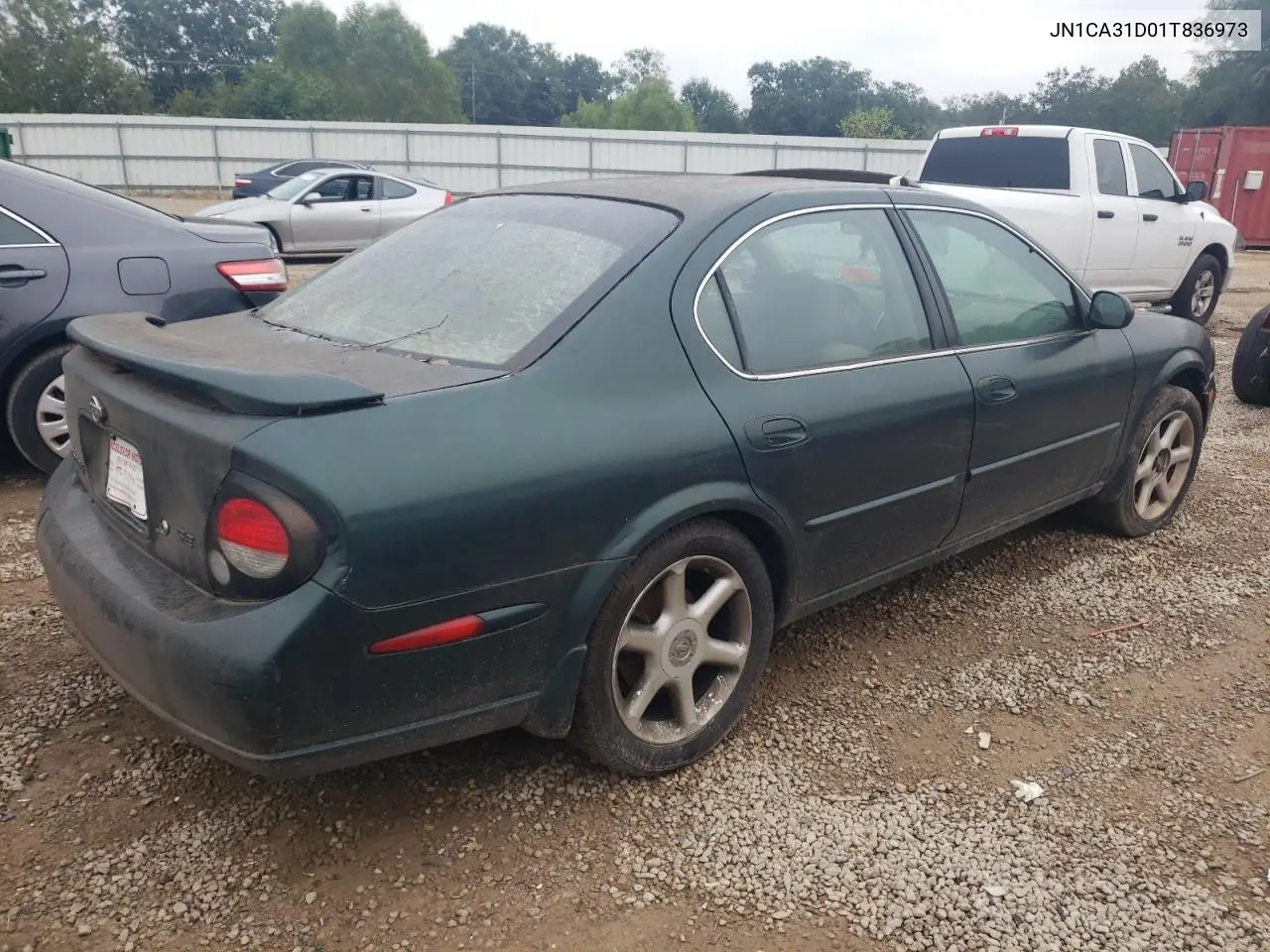 2001 Nissan Maxima Gxe VIN: JN1CA31D01T836973 Lot: 51158515