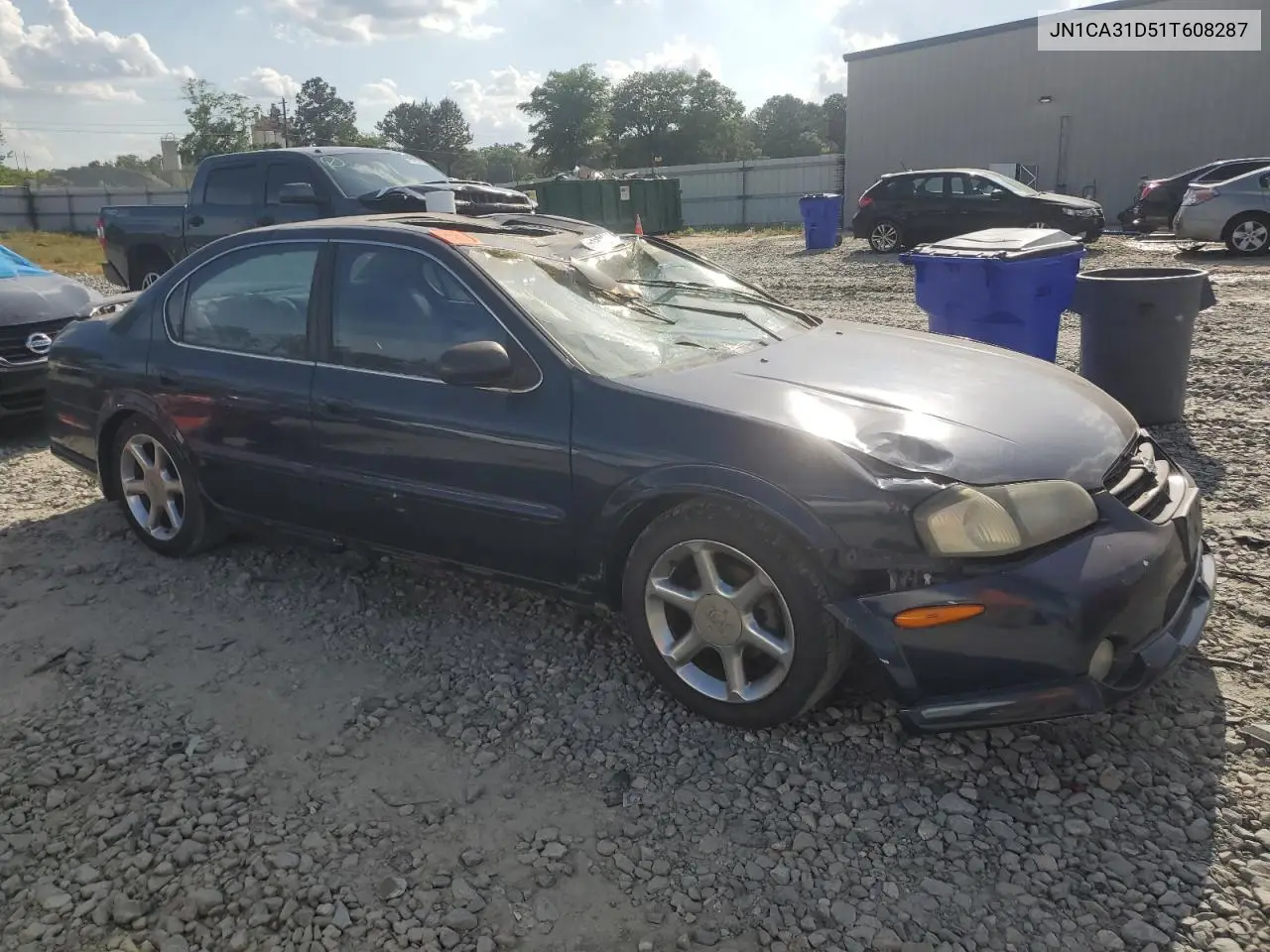 2001 Nissan Maxima Gxe VIN: JN1CA31D51T608287 Lot: 55118635