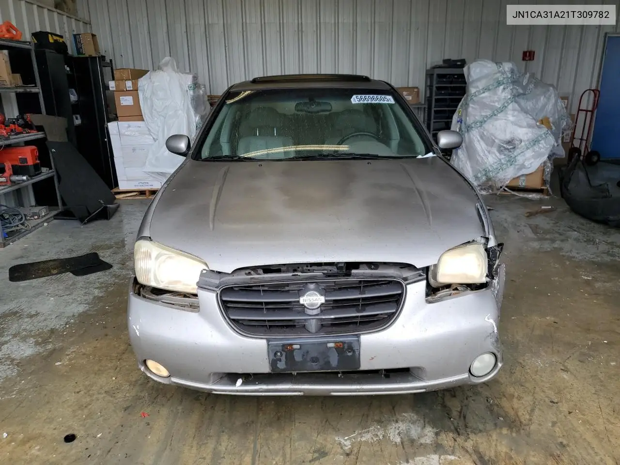 2001 Nissan Maxima Gxe VIN: JN1CA31A21T309782 Lot: 56696605