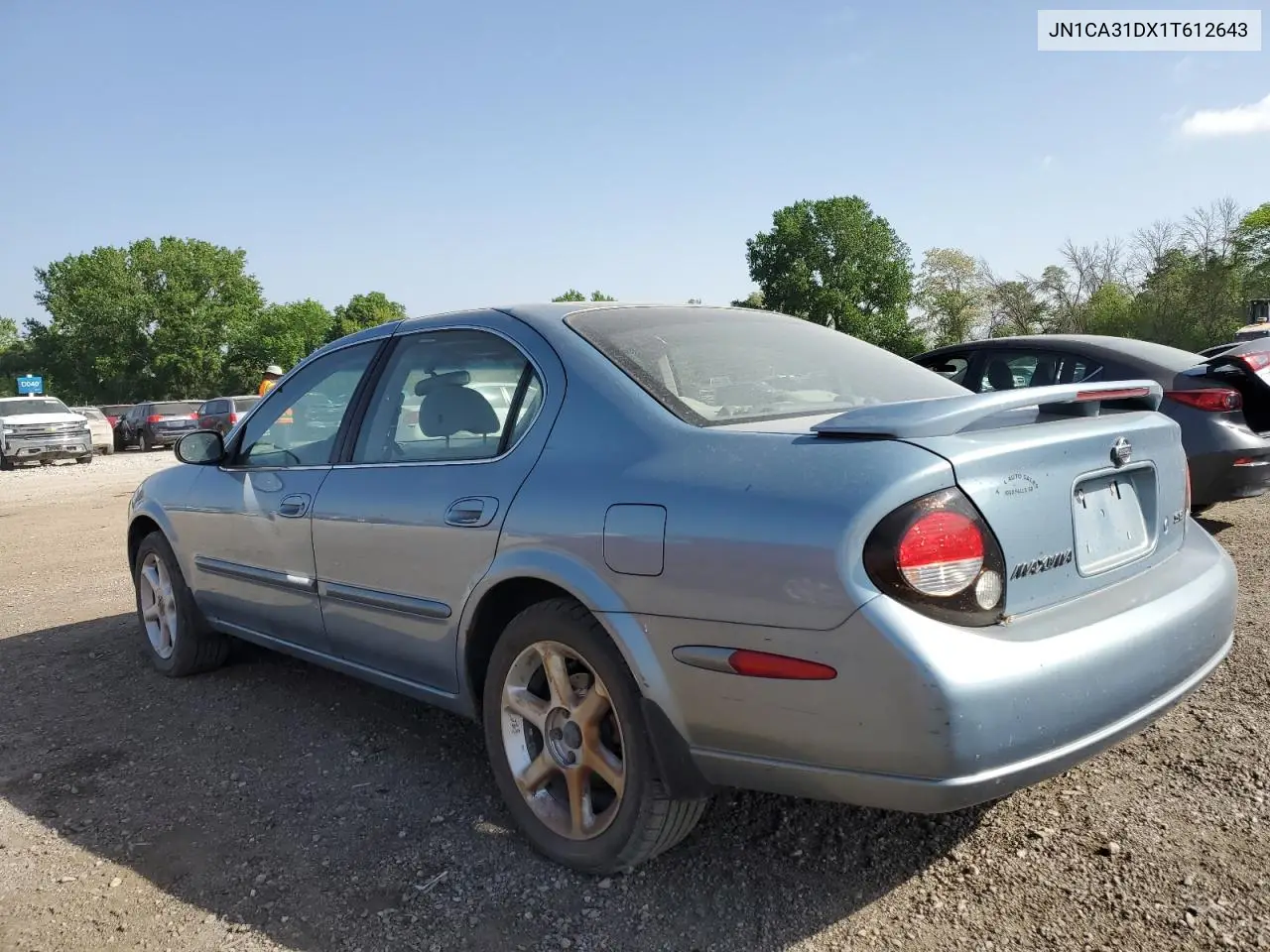 2001 Nissan Maxima Gxe VIN: JN1CA31DX1T612643 Lot: 57112725