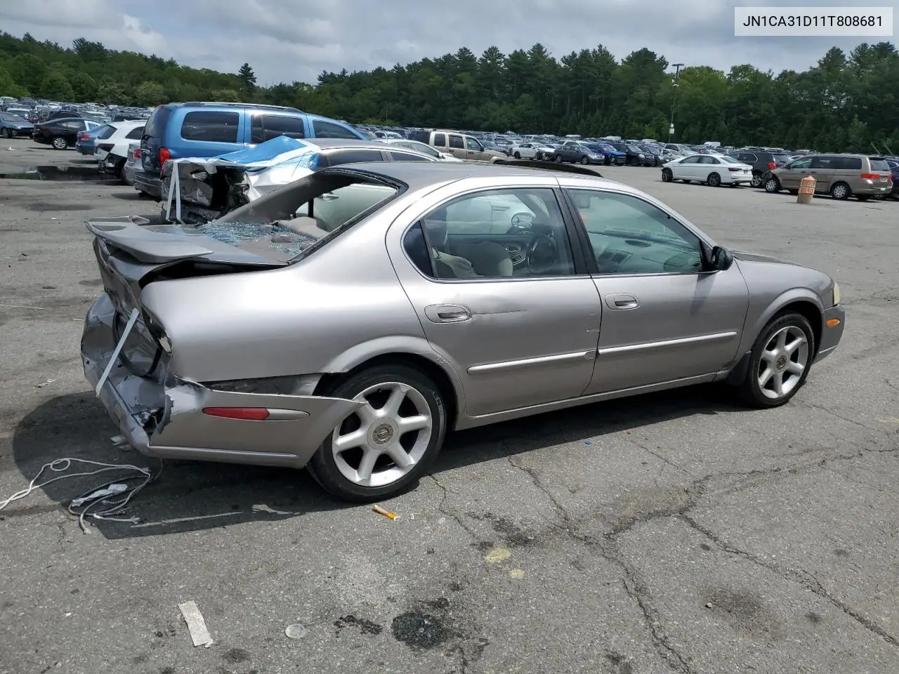 2001 Nissan Maxima Gxe VIN: JN1CA31D11T808681 Lot: 58660795