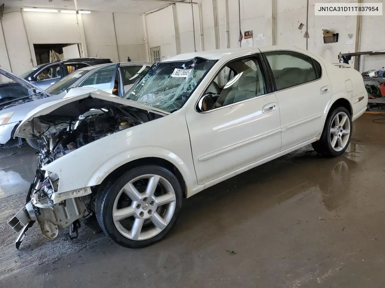 2001 Nissan Maxima Gxe VIN: JN1CA31D11T837954 Lot: 60278685