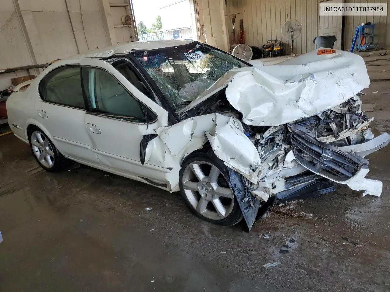 2001 Nissan Maxima Gxe VIN: JN1CA31D11T837954 Lot: 60278685