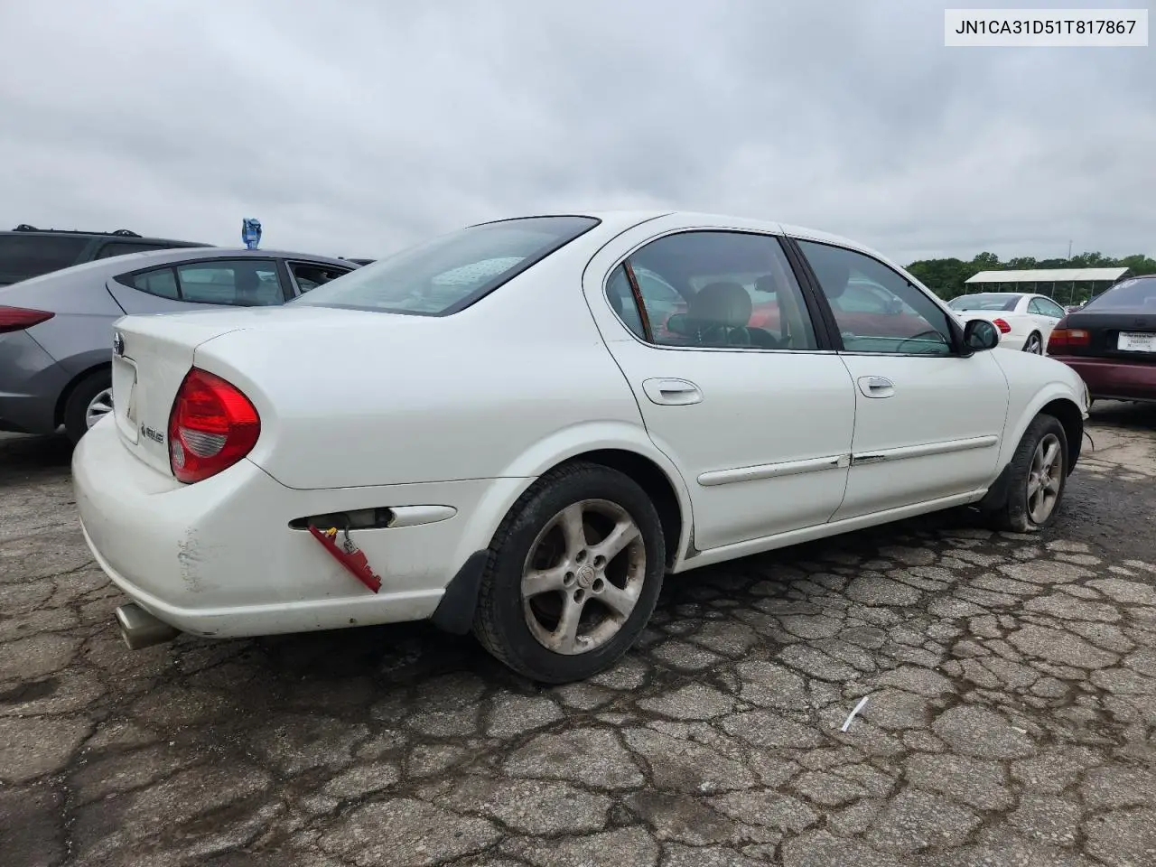 2001 Nissan Maxima Gxe VIN: JN1CA31D51T817867 Lot: 60524115