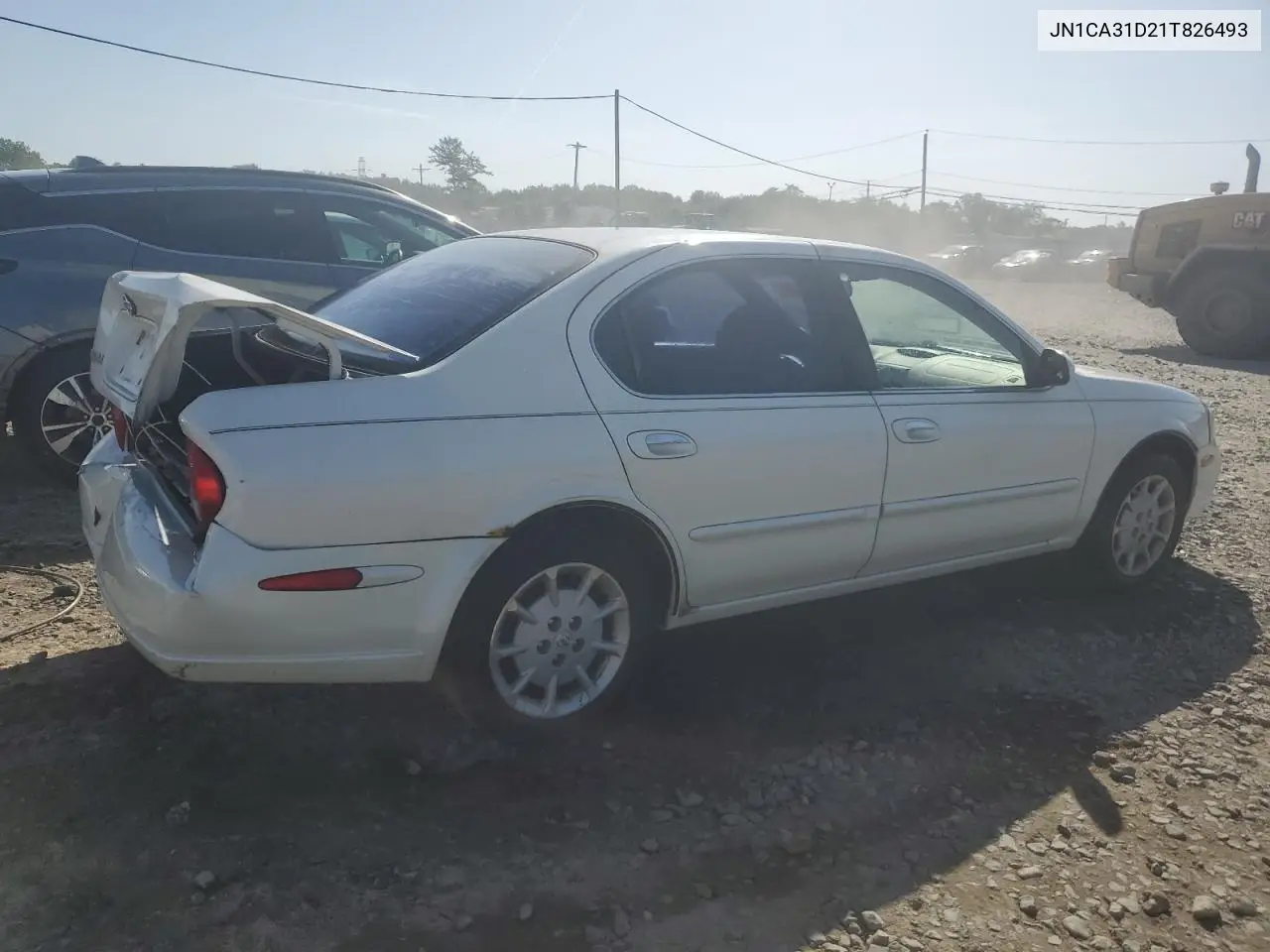2001 Nissan Maxima Gxe VIN: JN1CA31D21T826493 Lot: 60648075