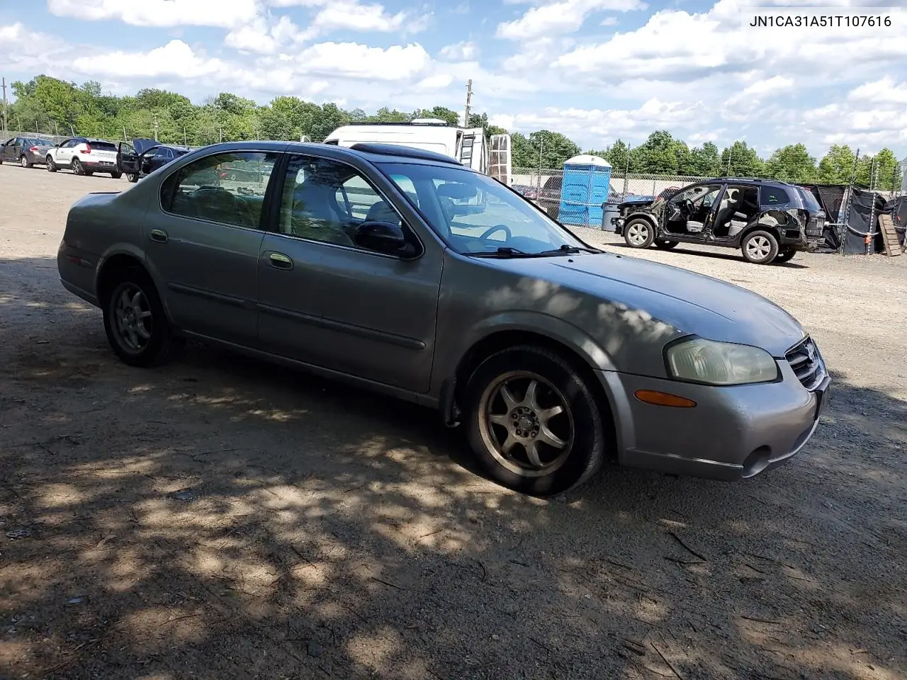 2001 Nissan Maxima Gxe VIN: JN1CA31A51T107616 Lot: 61998245