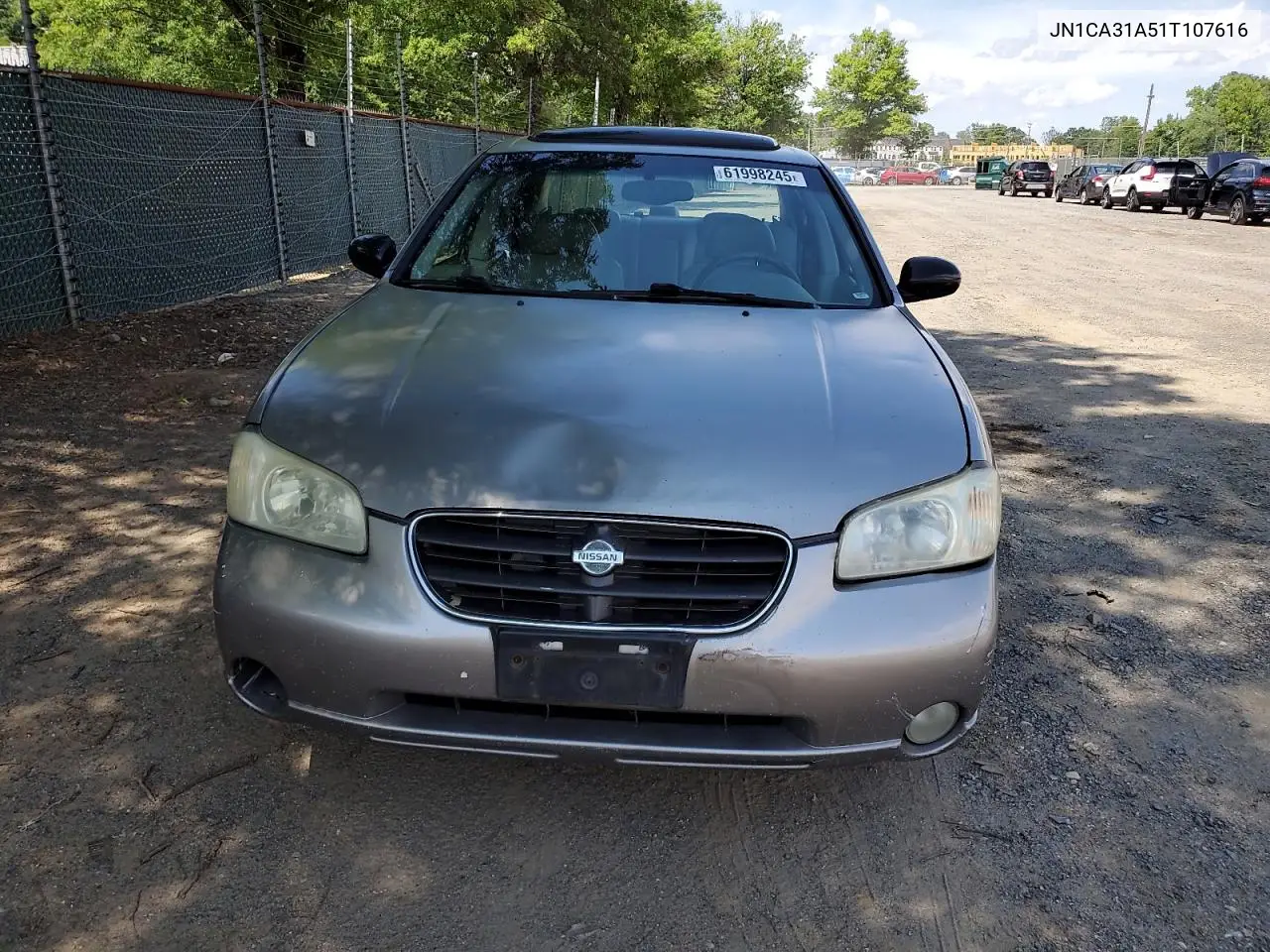 2001 Nissan Maxima Gxe VIN: JN1CA31A51T107616 Lot: 61998245
