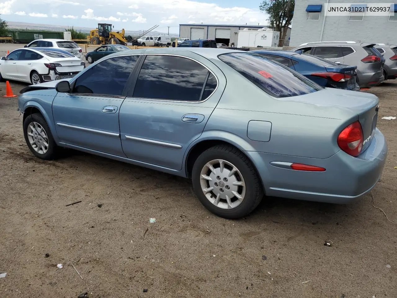 2001 Nissan Maxima Gxe VIN: JN1CA31D21T629937 Lot: 62501995