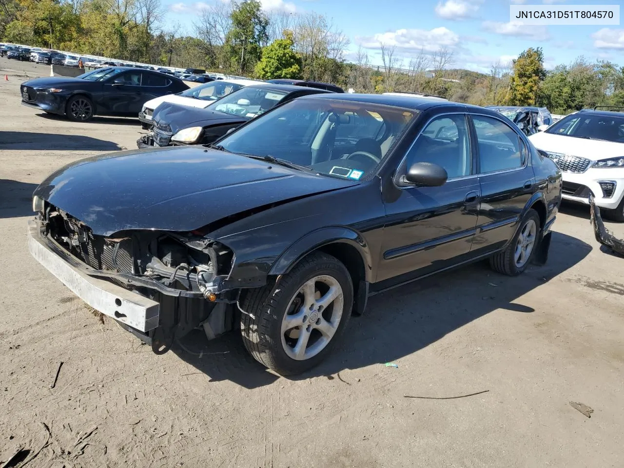 2001 Nissan Maxima Gxe VIN: JN1CA31D51T804570 Lot: 75412704