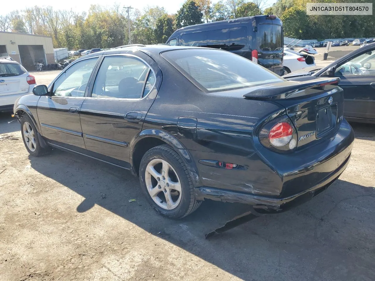 2001 Nissan Maxima Gxe VIN: JN1CA31D51T804570 Lot: 75412704