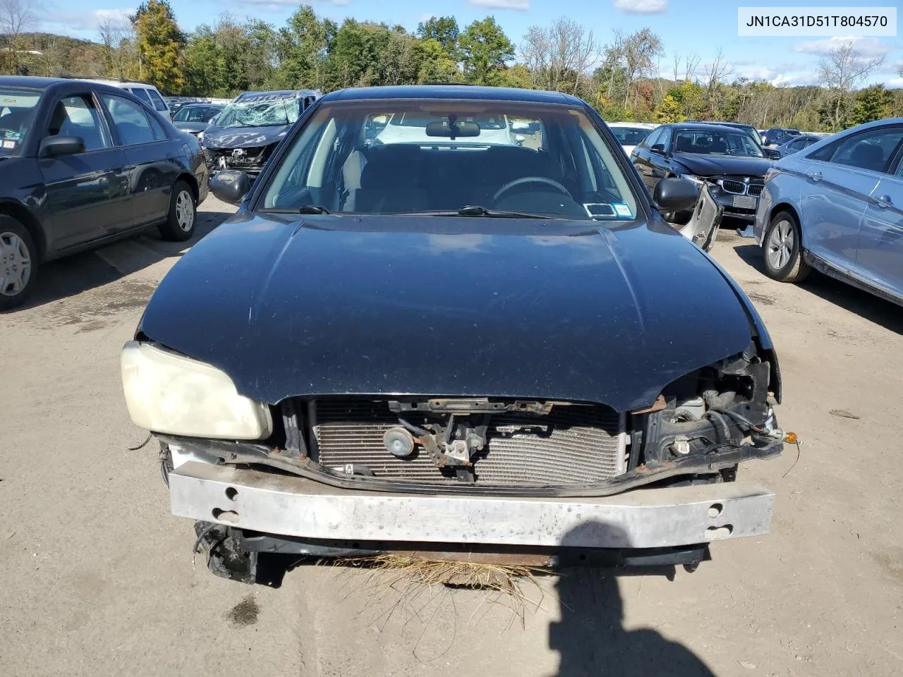 2001 Nissan Maxima Gxe VIN: JN1CA31D51T804570 Lot: 75412704