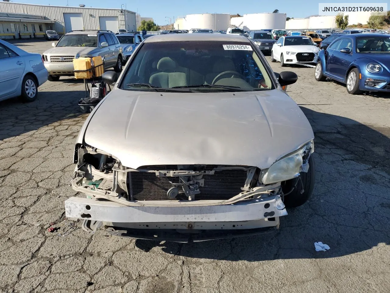 2001 Nissan Maxima Gxe VIN: JN1CA31D21T609638 Lot: 80976294