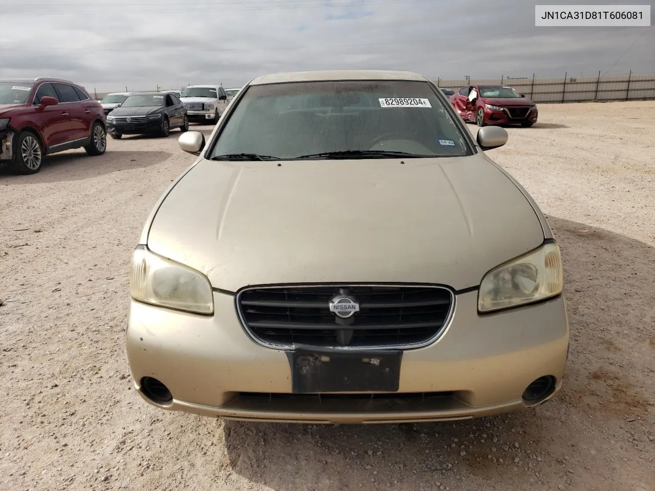 2001 Nissan Maxima Gxe VIN: JN1CA31D81T606081 Lot: 82989204