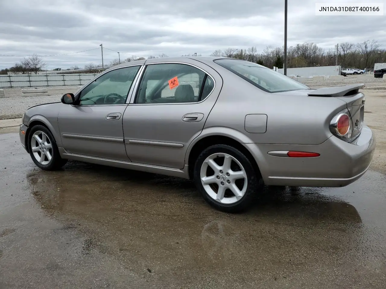 2002 Nissan Maxima Gle VIN: JN1DA31D82T400166 Lot: 51148875